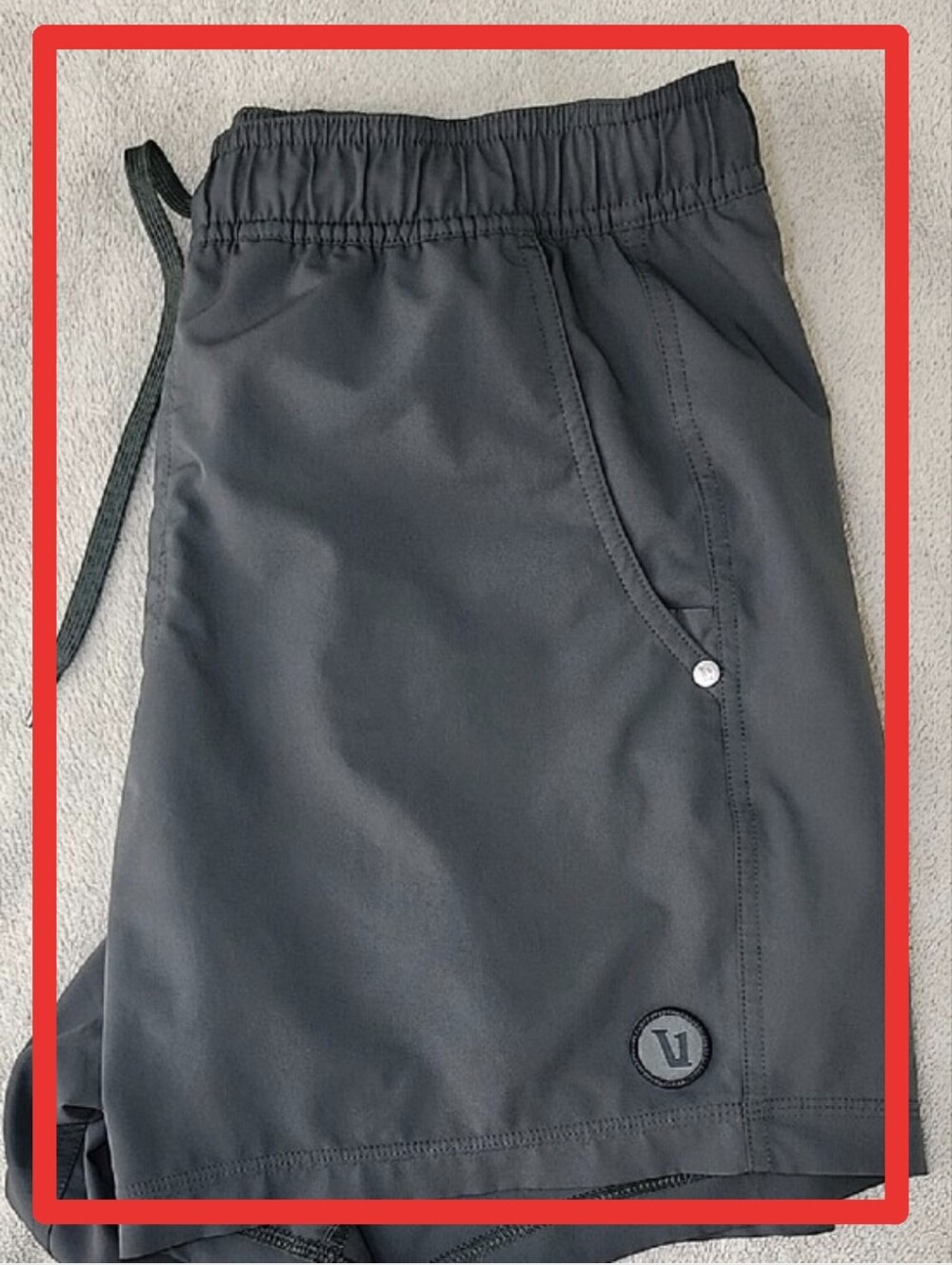Vuori Kore Men's Medium Agat Green  5" Lined Shorts